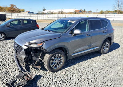 2019 Hyundai Santa Fe Se, uszkodzenie: Przód, Copart lot 73726566