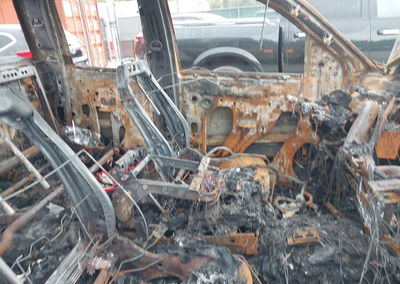 2019 Chevrolet Silverado 2500hd Wt, uszkodzenie: Total Burn, Iaai lot 46233189, zdjęcie 5 z 12
