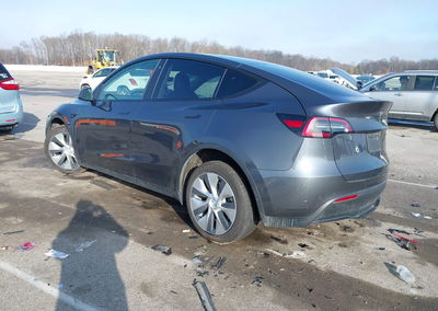 2021 Tesla Model Y Long Range Dual Motor All-wheel Drive, пошкодження: Правий бік, Iaai лот 44393195, фото 3 з 15