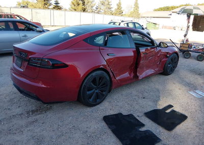 2022 Tesla Model S Dual Motor All-wheel Drive, uszkodzenie: Prawy bok, Iaai lot 46305505, zdjęcie 4 z 15