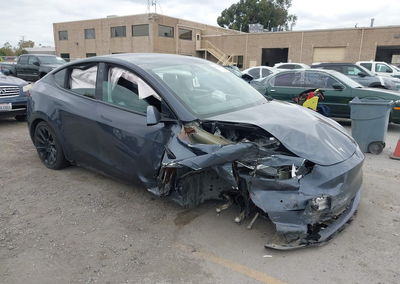 2022 Tesla Model Y Long Range Dual Motor All-wheel Drive, Right Front damage, Iaai lot 46116599