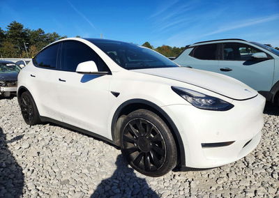 2021 Tesla Model Y, daño Abolladuras/rayones menores, Copart lote 74496816, foto 4 de 12
