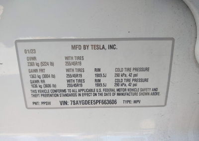 2023 Tesla Model Y, uszkodzenie: Przód, Iaai lot 46121904, zdjęcie 9 z 14
