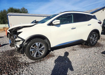 2021 Nissan Murano Sv, daño Frontal, Copart lote 72144906