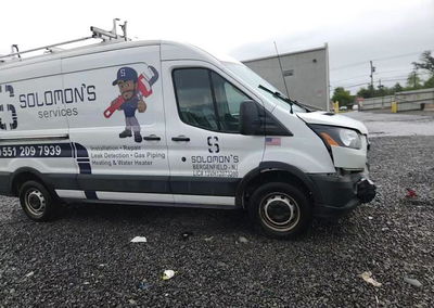 2019 Ford Transit T-250, Front End damage, Copart lot 63905826, photo 14 of 15