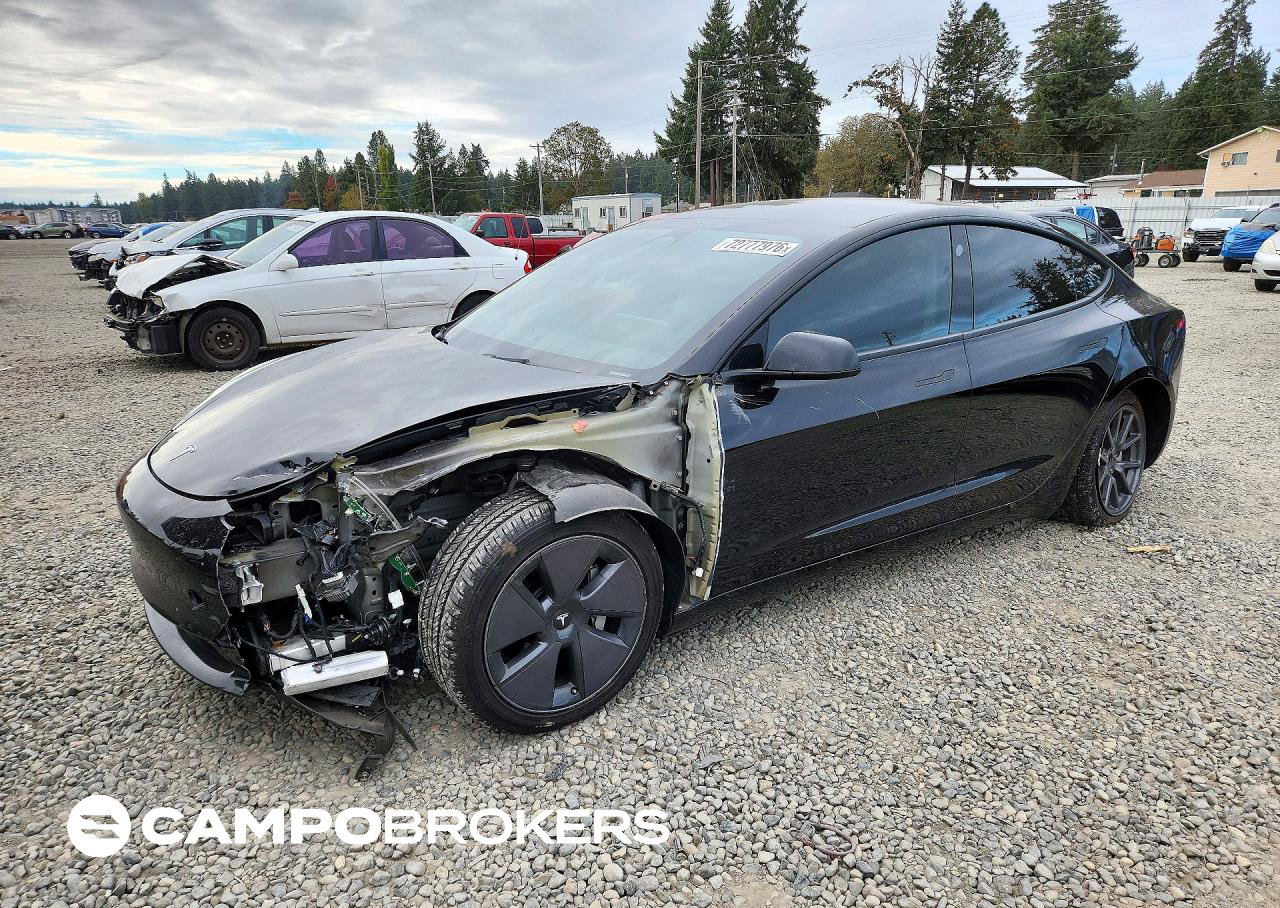 2023 Tesla Model 3, uszkodzenie: Przód, Copart lot 72777976
