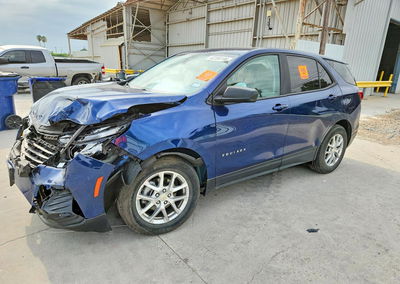 2022 Chevrolet Equinox Ls, daño Frontal, Copart lote 62398196