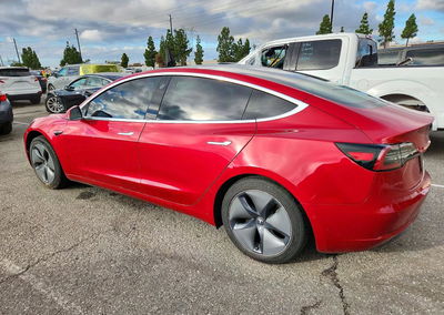 2019 Tesla Mdl 3, daño Trasero, Copart lote 73980726, foto 2 de 12