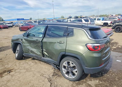 2020 Jeep Compass Limited, daño Lateral, Copart lote 70144646, foto 2 de 15