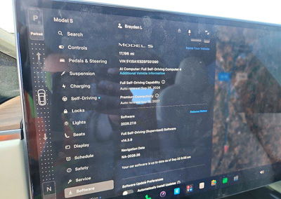 2025 Tesla Model S, daño Granizo, Copart lote 69565146, foto 9 de 14