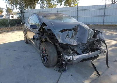 2022 Tesla Model X, uszkodzenie: Przód, Copart lot 73667166, zdjęcie 14 z 15