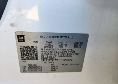 2019 Gmc Sierra K2500 Denali, uszkodzenie: Przód, Copart lot 72514356, zdjęcie 13 z 15