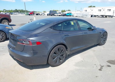 2021 Tesla Model S Long Range Dual Motor All-wheel Drive, uszkodzenie: Zalanie, Iaai lot 46207635, zdjęcie 4 z 14
