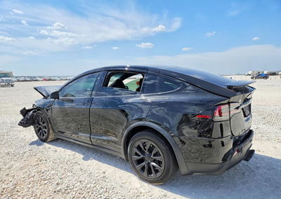 2023 Tesla Model X, daño Frontal, Copart lote 65848266, foto 2 de 14
