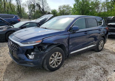 2019 Hyundai Santa Fe Sel 2.4l, пошкодження: Передня частина, Copart лот 49425586, фото 1 з 13