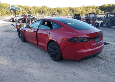 2022 Tesla Model S Dual Motor All-wheel Drive, uszkodzenie: Prawy bok, Iaai lot 46305505, zdjęcie 3 z 15