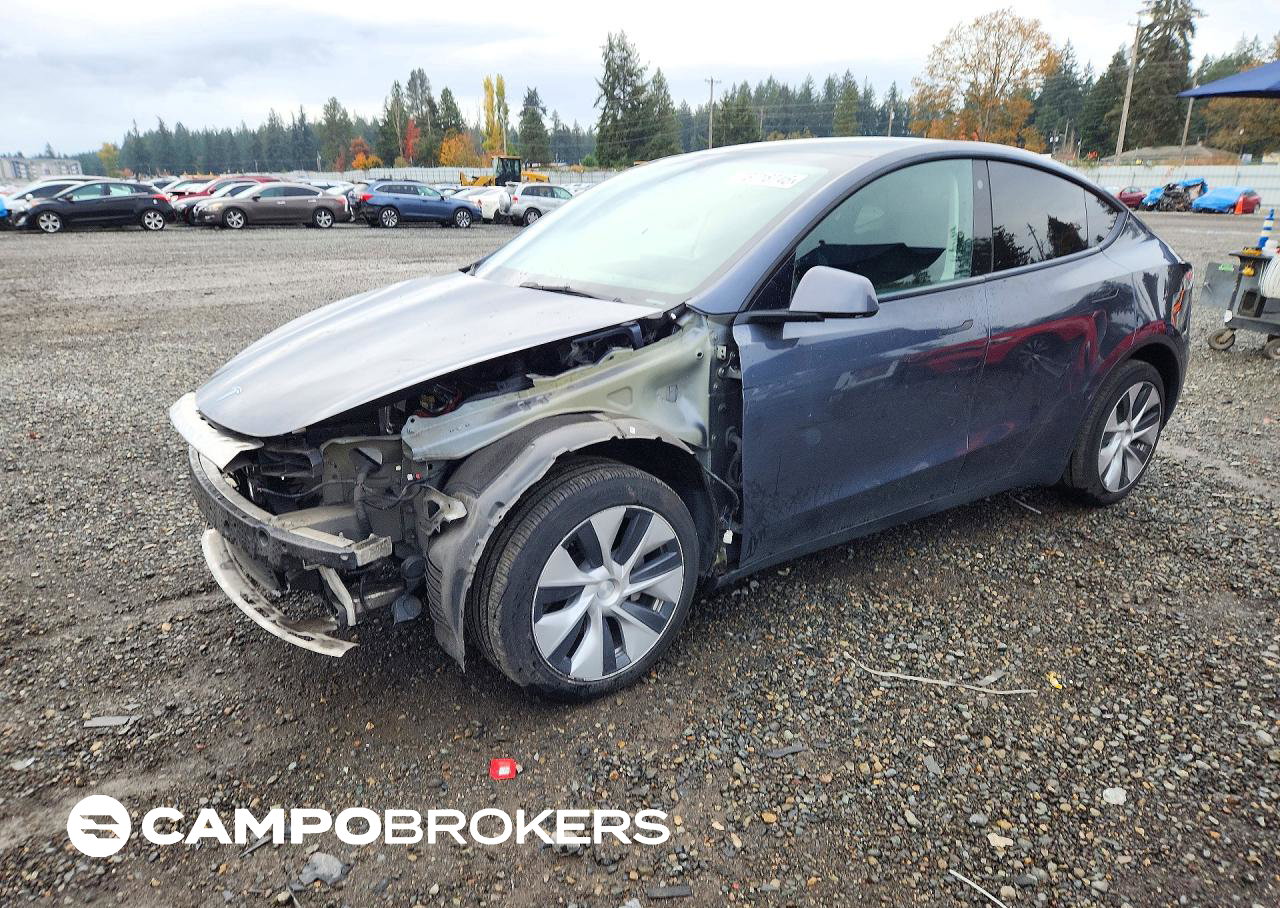 2022 Tesla Model Y, uszkodzenie: Przód, Copart lot 73718746