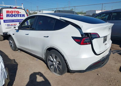 2023 Tesla Model Y Awd/long Range Dual Motor All-wheel Drive, uszkodzenie: Front & Rear, Iaai lot 46177405, zdjęcie 3 z 23