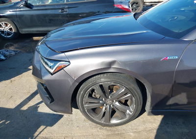 2021 Acura Tlx A-spec Package, Left Front damage, Iaai lot 46032694, photo 6 of 16