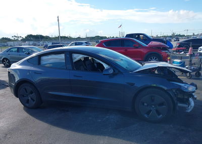 2022 Tesla Model 3 Rear-wheel Drive, daño Frontal, Iaai lote 46303264, foto 12 de 15