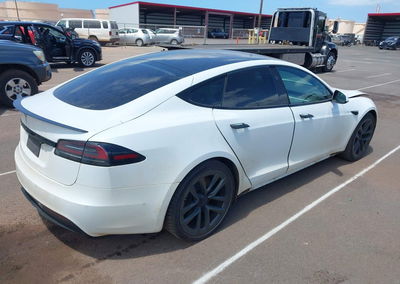 2022 Tesla Model S Plaid, uszkodzenie: Zalanie, Iaai lot 45151552, zdjęcie 4 z 12