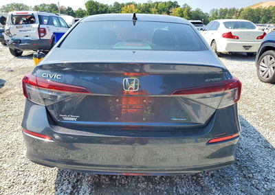 2025 Honda Civic Sport, Side damage, Copart lot 69617076, photo 6 of 12