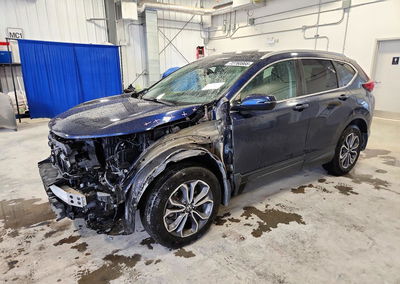 2022 Honda Cr-v Exl, daño Frontal, Copart lote 72760866
