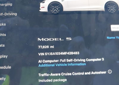 2021 Tesla Model S Long Range Dual Motor All-wheel Drive, uszkodzenie: Electrical, Iaai lot 45904297, zdjęcie 15 z 18