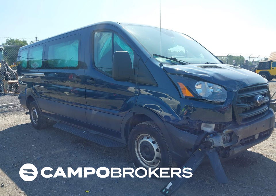 2020 Ford Transit-350 Passenger Van Xl, пошкодження: Правий перед, Iaai лот 45764104