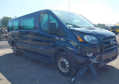2020 Ford Transit-350 Passenger Van Xl, Right Front damage, Iaai lot 45764104