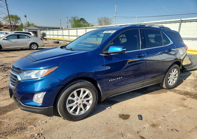 2019 Chevrolet Equinox Lt, daño Trasero, Copart lote 50597146