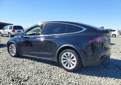 2020 Tesla Model X, daño Frontal, Copart lote 73090306, foto 2 de 14