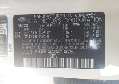 2021 Kia Seltos Lx, пошкодження: Front & Rear, Iaai лот 46012189, фото 9 з 17