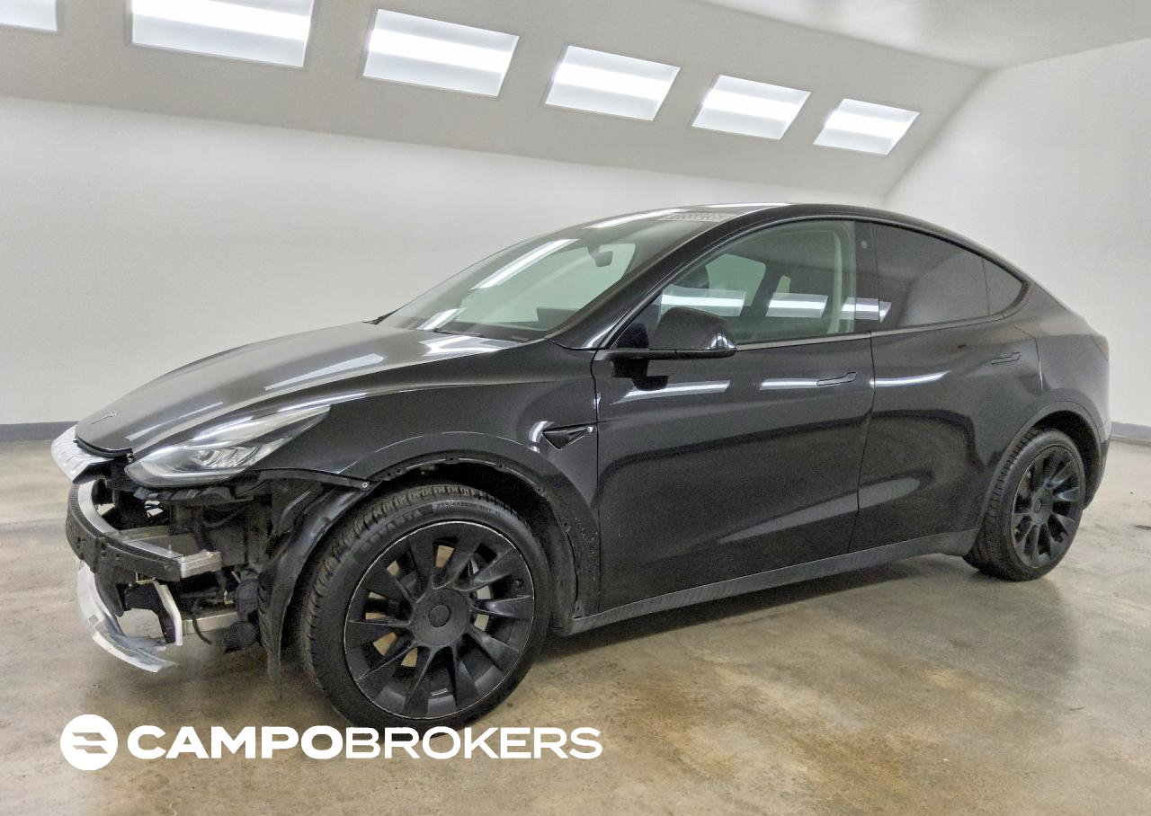2022 Tesla Model Y, daño Frontal, Copart lote 70558236