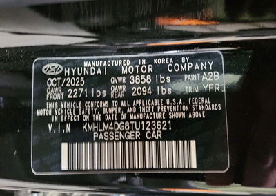 2026 Hyundai Elantra Sel Sport, uszkodzenie: Bok, Copart lot 73637286, zdjęcie 12 z 12