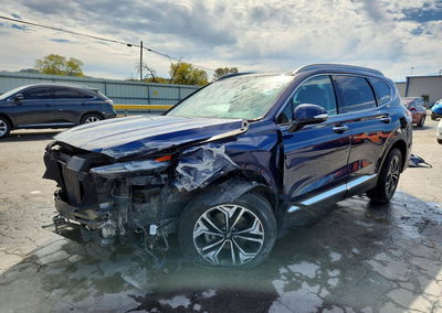 2020 Hyundai Santa Fe Sel 2.0t, Front End damage, Copart lot 71027456, photo 1 of 16