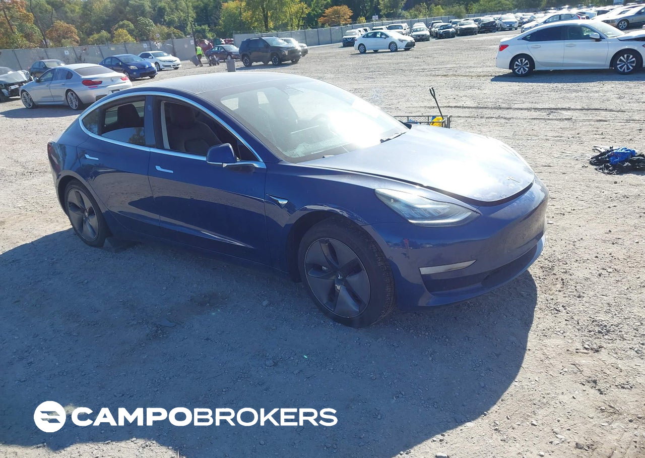 2019 Tesla Model 3 Long Range/mid Range/standard Range/standard Range Plus, daño Inundación, Iaai lote 46320573