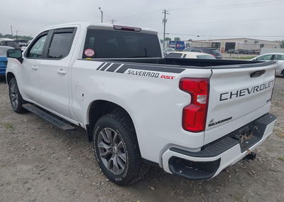 2022 Chevrolet Silverado 1500 Ltd 4wd  Short Bed Rst, Hail damage, Iaai lot 45805911, photo 3 of 16