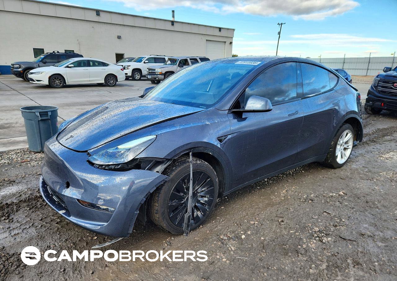 2023 Tesla Model Y, daño Trasero, Copart lote 72915936