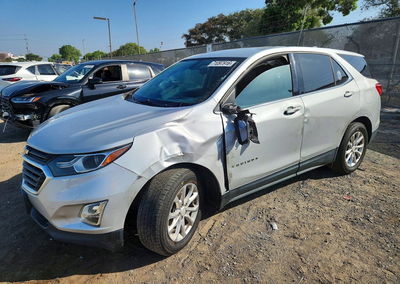 2019 Chevrolet Equinox Lt, daño Frontal, Copart lote 71097916, foto 1 de 15