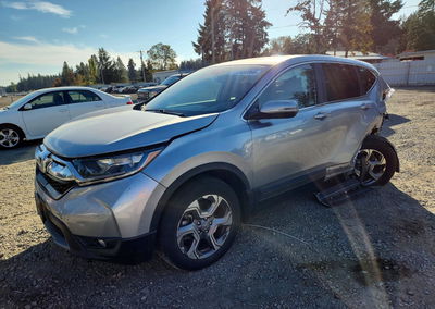 2019 Honda Cr-v Exl, Rear End damage, Copart lot 73438096