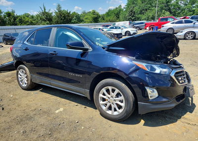 2021 Chevrolet Equinox Lt, Ao damage, Copart lot 59096326, photo 4 of 14
