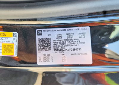 2026 Gmc Sierra C1500, uszkodzenie: Ao, Copart lot 66616906, zdjęcie 12 z 13