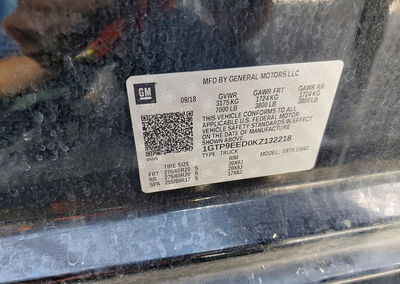 2019 Gmc Sierra K1500 At4, пошкодження: Передня частина, Copart лот 66182726, фото 12 з 12