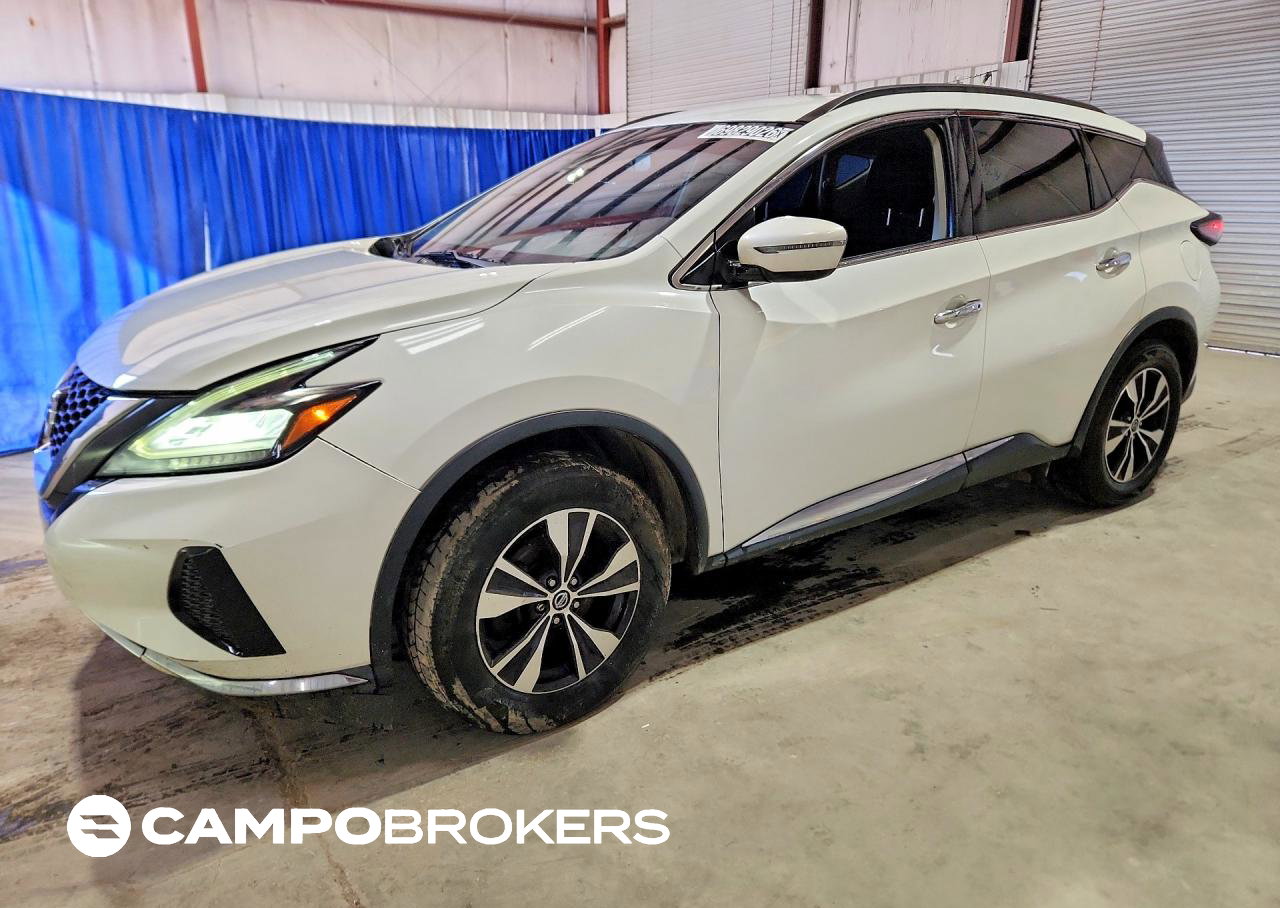 2019 Nissan Murano Sv, uszkodzenie: Drobne wgniecenia/zarysowania, Copart lot 69829026