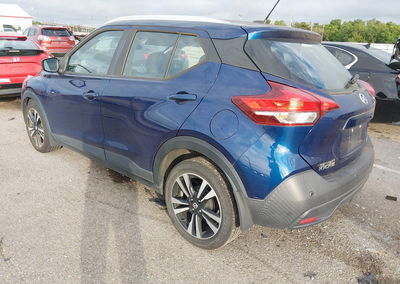 2020 Nissan Kicks Sv Xtronic Cvt, пошкодження: Правий бік, Iaai лот 46296632, фото 3 з 16