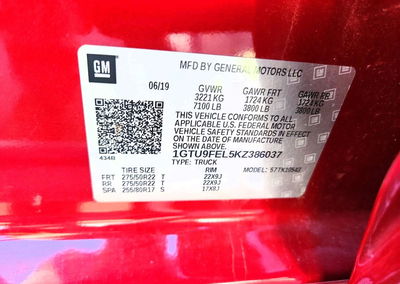2019 Gmc Sierra K1500 Denali, пошкодження: Передня частина, Copart лот 68536466, фото 12 з 12