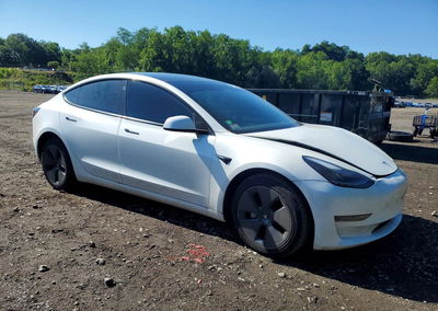 2023 Tesla Model 3, daño Frontal, Copart lote 57538826, foto 4 de 12