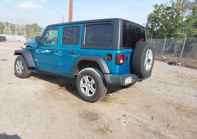 2020 Jeep Wrangler Unlimited Sport S 4x4, daño Frontal, Iaai lote 46259955, foto 3 de 16