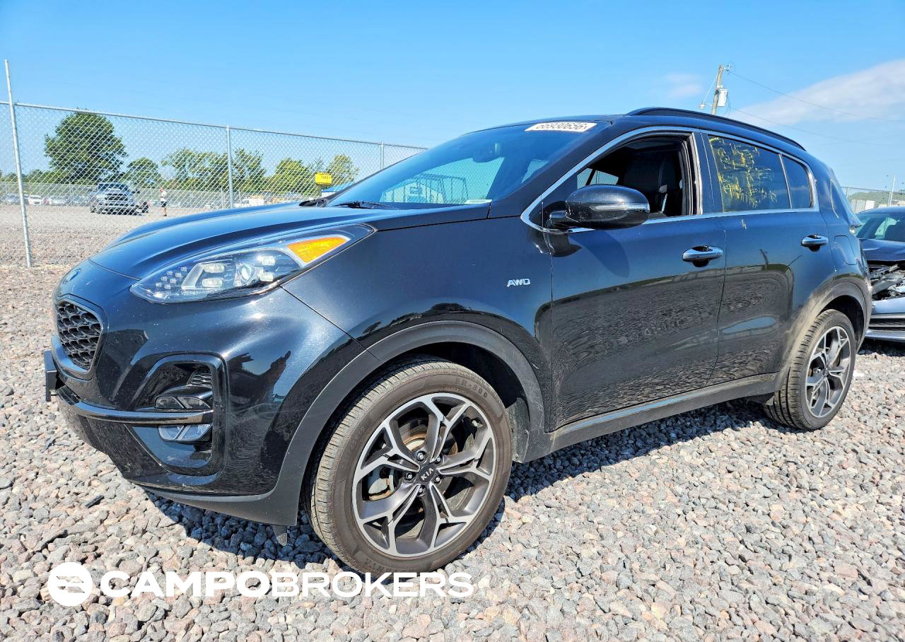 2021 Kia Sportage Sx, uszkodzenie: Tył, Copart lot 66930656